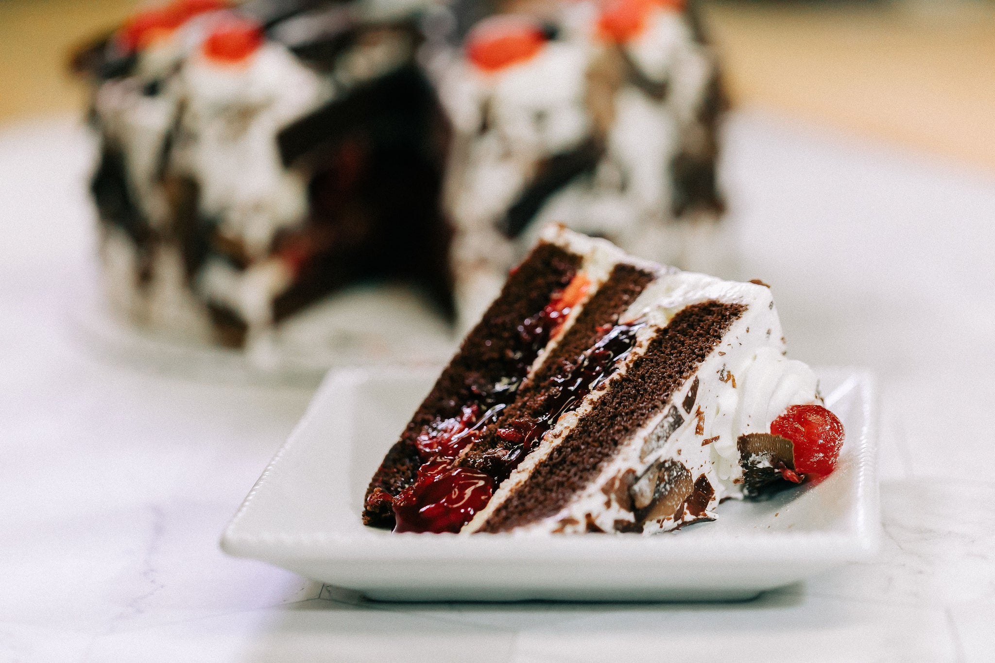Vegan Black Forest Cake - From The Comfort Of My Bowl